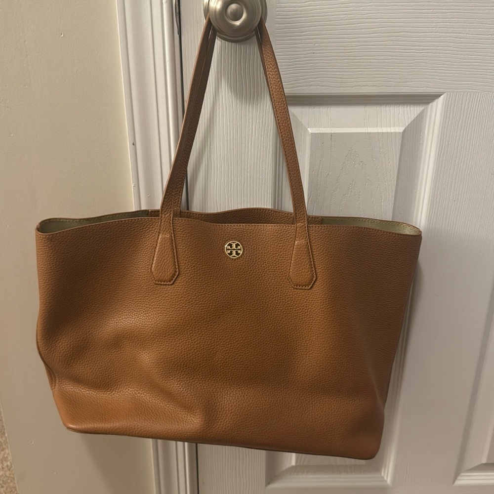 Tory Burch Perry Leather Tote Bag